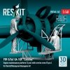RESKIT RSF48-0162 PBY-5/5A/ OA-10A Catalina Engine maintenance platform (2 pcs) with service crew (5 pcs) for Revell/Monogram/Hasegawa kit (3D Printed) (1/48)